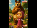 Download Lagu Haunted Full Moon Night with Marsha \u0026 the Bear #comedyeffect #marsha #usashorts #shorts #trending