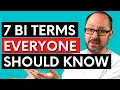 7 Business Intelligence Terms Everyone Should Know BI For Beginners