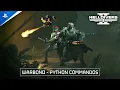 Helldivers 2 Python Commandos Warbond PS5 PC
