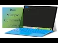 Run Multiple Commands in Linux