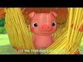 [ LOOPED SONG ] Three Little Pigs with Cocomelon | Kids Songs | Sing a Long | Learn to the Song