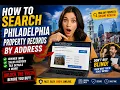 How to search Philadelphia property records by address