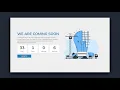 How To Make A Responsive Coming Soon Landing Page Website Design Using HTML CSS JS With Count Down