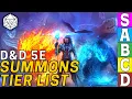 Tier Ranking the Summon Spells in D D 5e