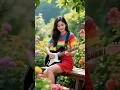 Lagu viral cewek cantik main gitar di taman bunga Russia #shorts #shortsfeed #shortvideo #shortsviral