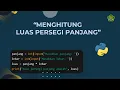 Creating a Program to Calculate the Area of a Rectangle using Python