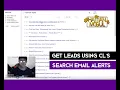 How to Get Leads with Craigslist Search Email Alerts