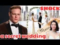 SHOCK - LEAK OUTLANDER STAR SAM HEUGHAN SECRETLY HAS A WEDDING CEREMONY
