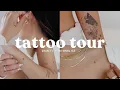 Tiny Tattoo Tour Minimalist Fine Line Tattoos Pain Levels