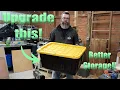 Making Dividers for yellow top 27 gallon storage totes