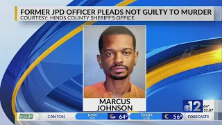 Former Jackson police officer pleads not guilty to murder charge