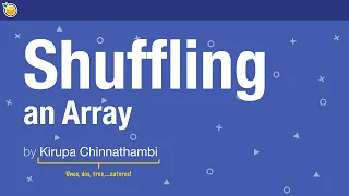 Shuffling an Array