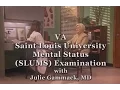 VA Saint Louis University Mental Status SLUMS Examination