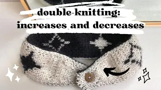 Double-knitting - left