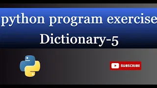 Dictionary 5 Write a Python script to generate and print a dictionary that contains a number