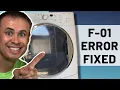 How to Fix Dryer F01 Error Code Step by Step