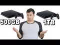 PS4 Slim 500GB vs PS4 Slim 1TB - Which Is The Better Value
