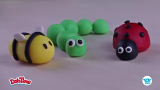                            طريقة تشكيل الحشرات من المعجون دندنها