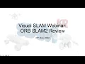 Visual SLAM Webinar ORB-SLAM2 Paper Code Review English