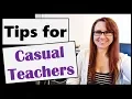Casual Teaching Tips Templates FREE