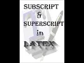 Subscript and superscript text in LaTeX in Bengali