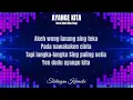 Download Lagu AYANGE KITA KARAOKE CEWEK versi DEWI DIVA KAJJOLE PANTURA