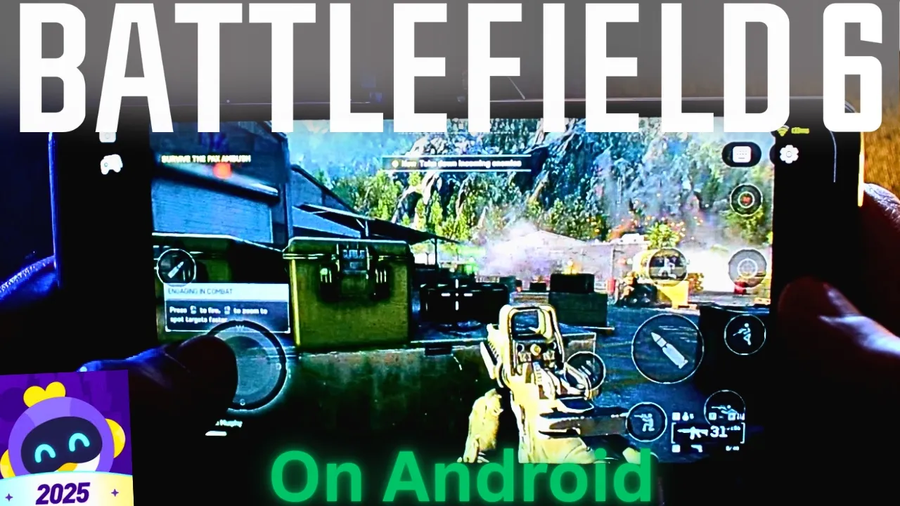 Battlefield 6 Mobile Android Gameplay - Game for Android - 2025
