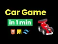 I Build Car Racing Game Using Javascript Html tailwind css