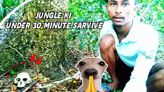 jungle ke under 30 minute thak sarvive 🎬🐍