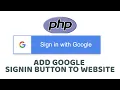 Login with Google in PHP – Full OAuth Tutorial (Step-by-Step Guide!) | Quick Programming