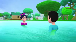 animated hindi comedy Kumbhakaran - The Gate Story 124 Desi animated comedy video - Make joke of