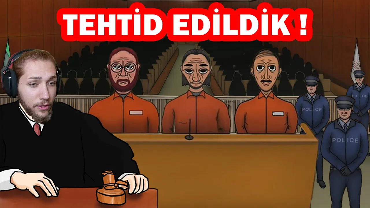 TERÖR ÖRGÜTÜ ÜYELERİNİ YARGILAMAK ! JUDGESIM (7. BÖLÜM)