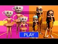 Download Lagu TUNG TUNG SAHUR Family Vs BALERINA CAPUCHINO Family in BARRY'S PRISON RUN! New Scary Obby #Roblox