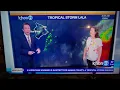 It was great to see Dr Alison Nugent on the TV again except that it means a hurricane is coming
