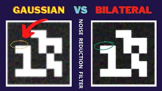 Which is better filter for Gaussian noise Gaussian Filter Bilateral Filter ComputerVision Blur