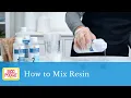 Mod Podge Resin - How to Mix Resin