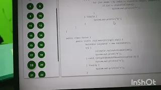 Self Assessment - Programming using Java Infosys Springboard