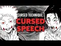 Cursed Speech Explained Jujutsu Kaisen