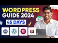 45 DAYs WordPress Developer Roadmap 2024 Career Guide - WsCube Tech