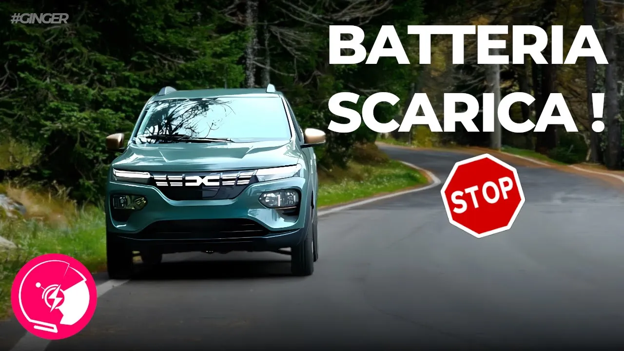 Dacia Spring sotto il 10%: la trazione si interrompe al 2%