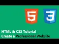 HTML CSS Tutorial in Urdu Part 6 Create a Professional Website