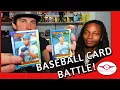 Baseball card battle Randy Johnson rookie pull - topps Baseball Card Box Opening
