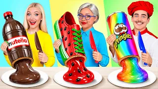 Thử Thách Nấu Ăn | Công Thức Nấu ăn Đồ Ăn Hài Hước Multi DO Challenge