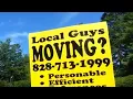 Craigslist ASHEVILLE HENDERONVILLE local area moving company reviews office furniture