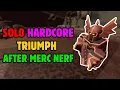 Lagu SOLO HARDCORE TRIUMPH AFTER MERC BASE NERF | Roblox Tower Defense Simulator