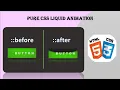 How to make a Beautiful Pure CSS Liquids Button Animation coding abhi