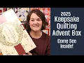 Keepsake Quilting Advent Box 2025 - full reveal