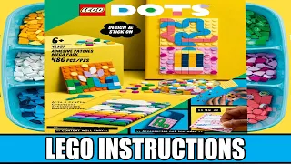 LEGO Instructions | Dots | 41957 | Adhesive Patches Mega Pack