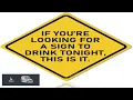 12x12 Bar Sign Funny Man Cave Decor Drink Tonight 2352
