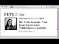 Next Level Source Code Verification w Sourcify